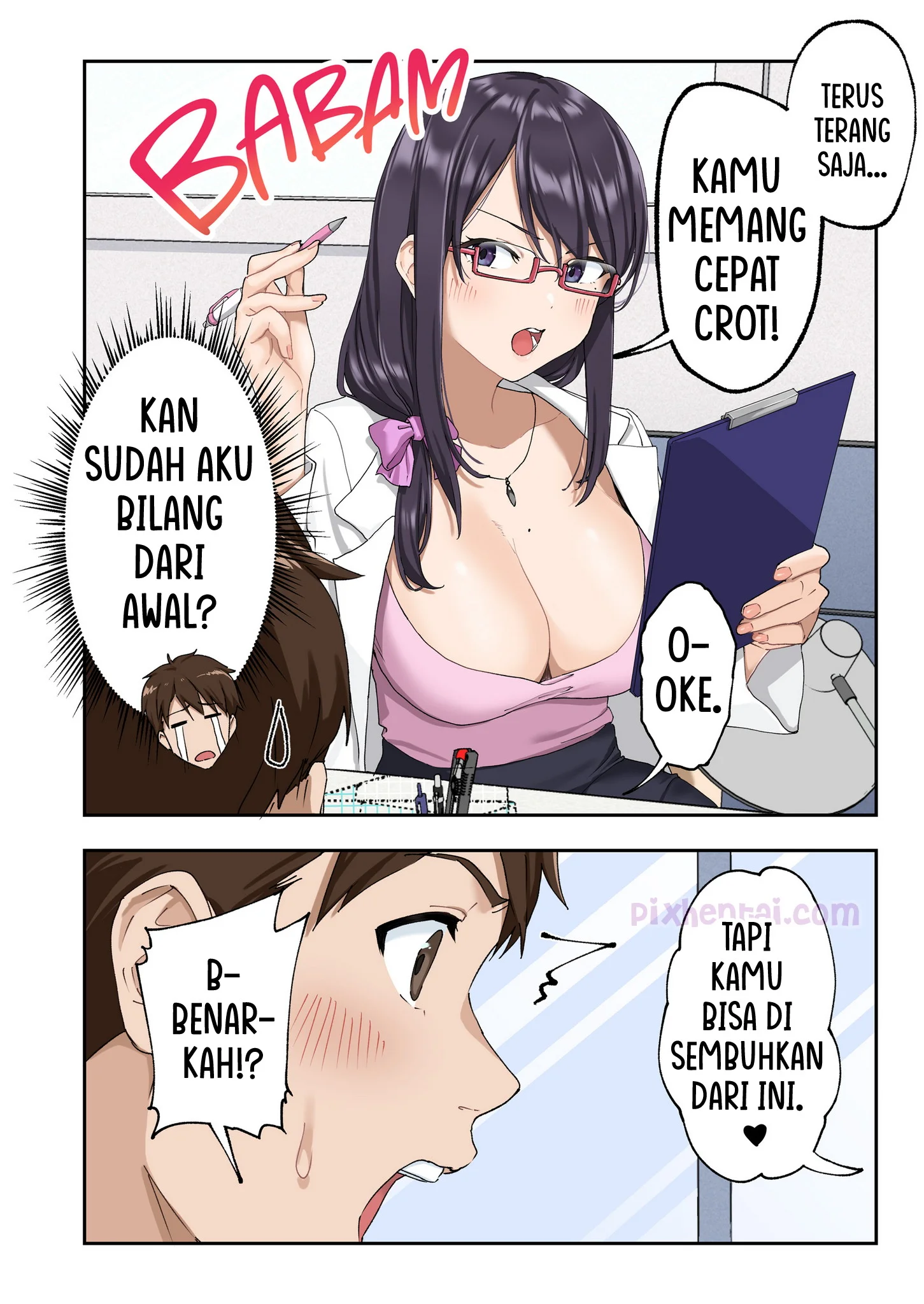 Komik hentai xxx manga sex bokep Quick-Shot Therapy Clinic 25